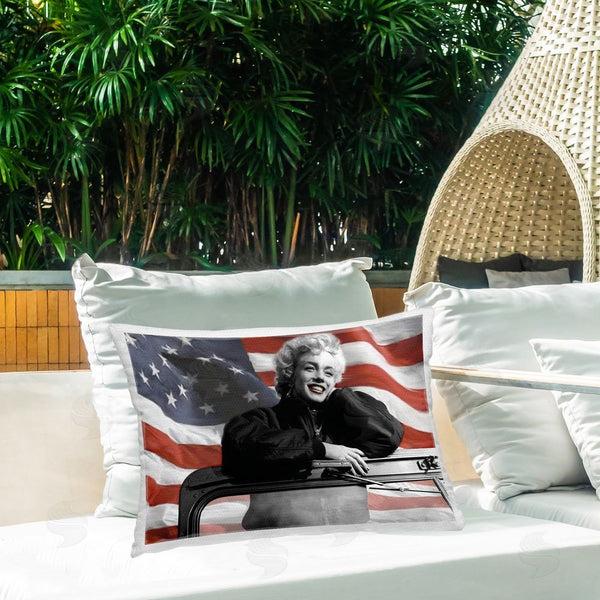 Stupell Industries Jadei Graphics | Marilyn & Waving Flag