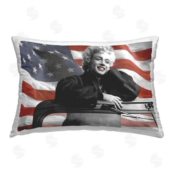 stupell industries Jadei Graphics | Marilyn & Waving Flag