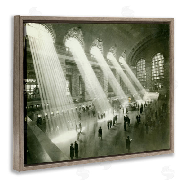 Stupell Industries Jadei Graphics | Vintage Black & White Photograph Arched Windows Sunlight Wall Art