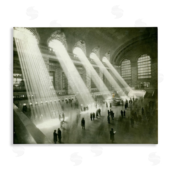 stupell industries Jadei Graphics | Vintage Black & White Photograph Arched Windows Sunlight Wall Art