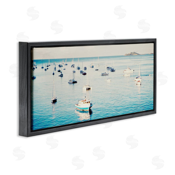 Stupell Industries Jairo Rodriguez | Boat Fleet Marina Wall Art