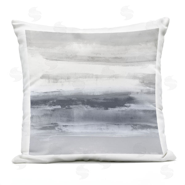 Stupell Industries Jake Messina | Grey Gradient Ambient Composition Printed Throw Pillow