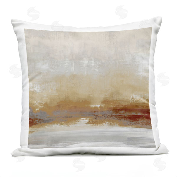 Stupell Industries Jake Messina | Ochre Rust Abstract Ambience Printed Throw Pillow