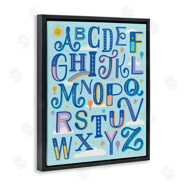 Stupell Industries Jalynn Heerdt | Alphabet Letters In Sky