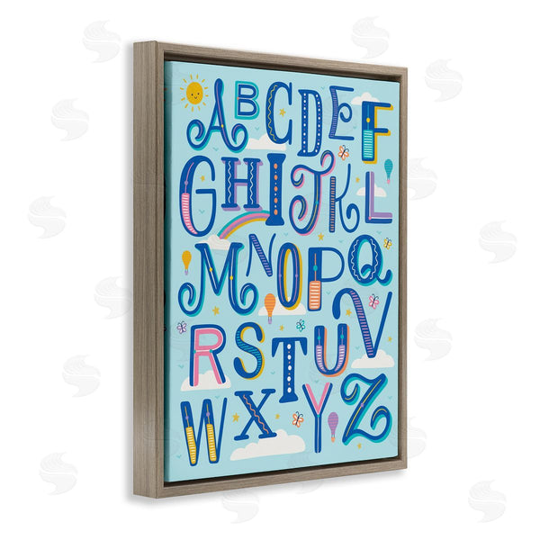 Stupell Industries Jalynn Heerdt | Alphabet Letters In Sky