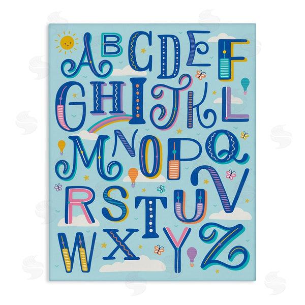 stupell industries Jalynn Heerdt | Alphabet Letters in Sky