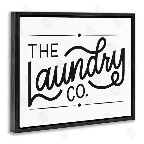 Stupell Industries Jalynn Heerdt | Laundry Co. Bold Cursive Typography Sign Wall Art