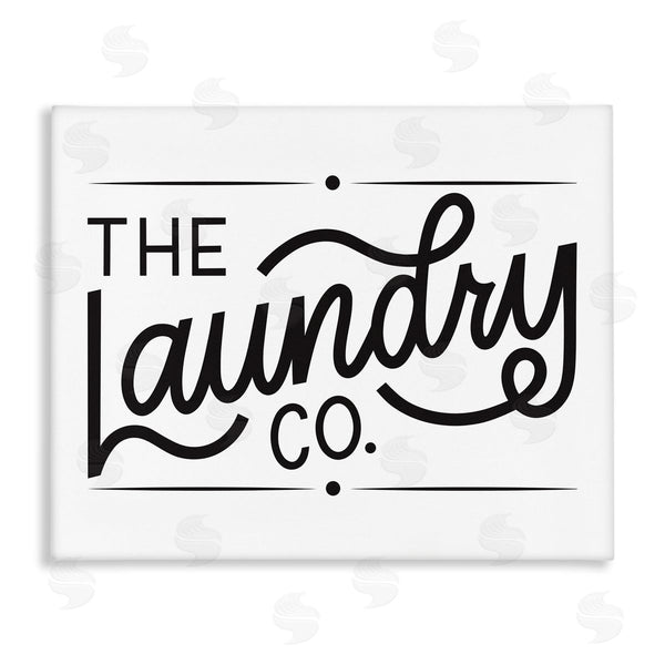 stupell industries Jalynn Heerdt | Laundry Co. Bold Cursive Typography Sign Wall Art