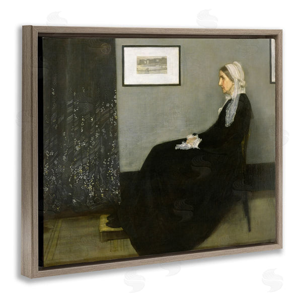 Stupell Industries James Abbott McNeill Whistler | Whistler's Mother 1871 Classical Painting