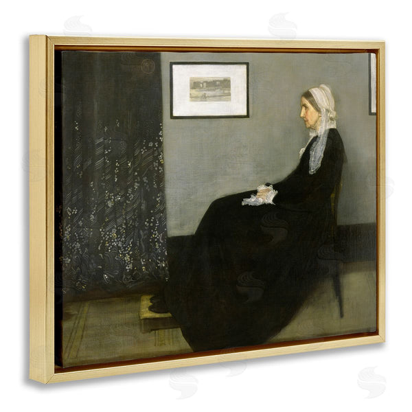 Stupell Industries James Abbott McNeill Whistler | Whistler's Mother 1871 Classical Painting