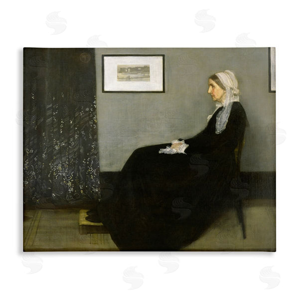 stupell industries James Abbott McNeill Whistler | Whistler's Mother 1871 Classical Painting