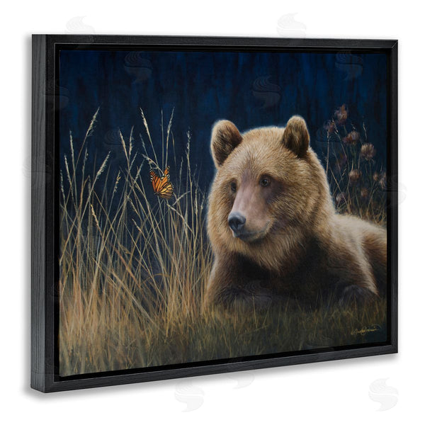 Stupell Industries James Corwin | Bear & Butterfly Scene