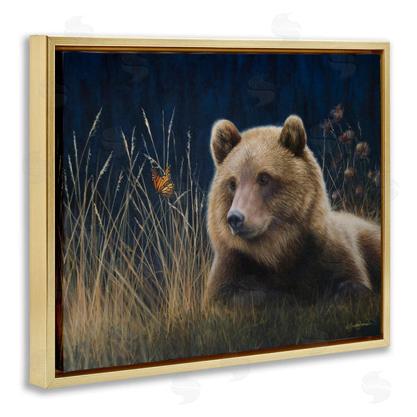 Stupell Industries James Corwin | Bear & Butterfly Scene