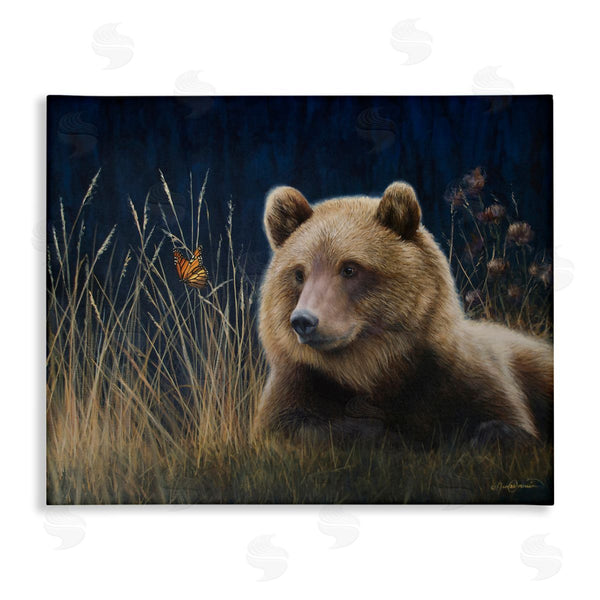 stupell industries James Corwin | Bear & Butterfly Scene