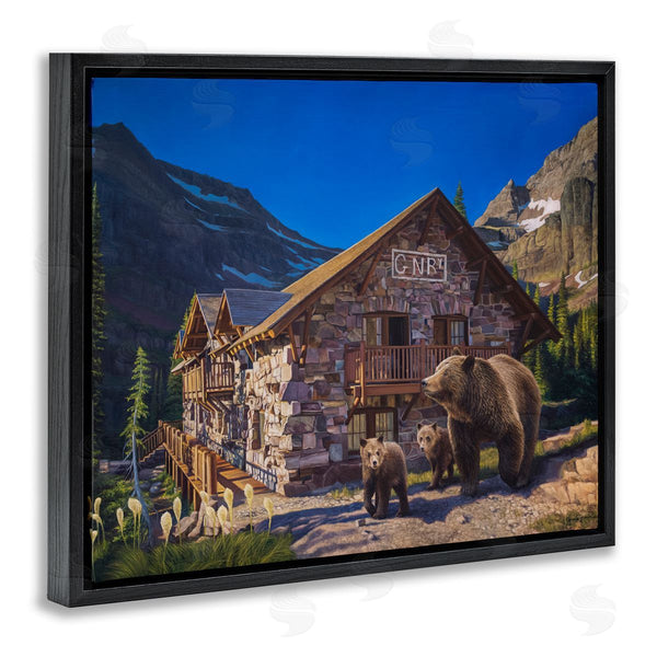 Stupell Industries James Corwin | Bears & Lodge Scenery