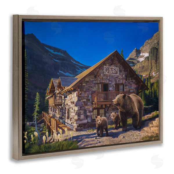 Stupell Industries James Corwin | Bears & Lodge Scenery