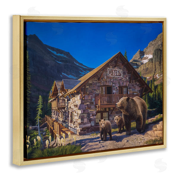 Stupell Industries James Corwin | Bears & Lodge Scenery