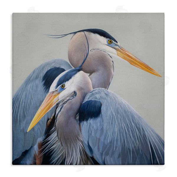 stupell industries James Corwin | Elegant Heron Twins Wall Art