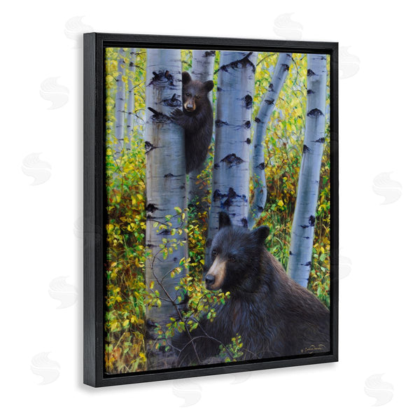 Stupell Industries James Corwin | Two Bears In Fall Wilderness Wall Art