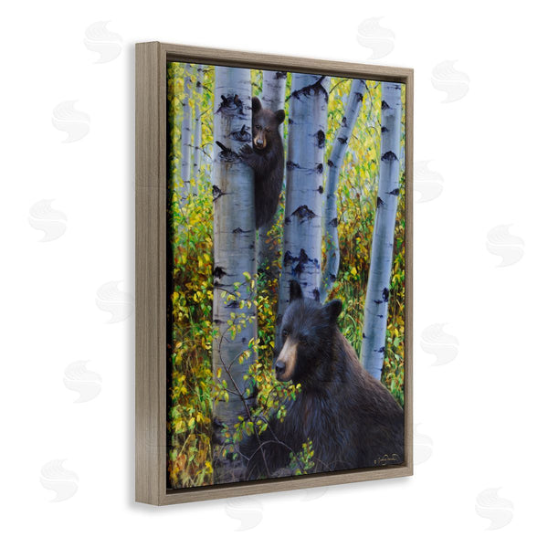 Stupell Industries James Corwin | Two Bears In Fall Wilderness Wall Art
