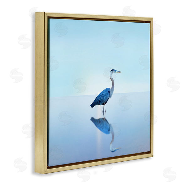 Stupell Industries James McLoughlin | Beach Heron Bird Photograph