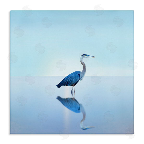 stupell industries James McLoughlin | Beach Heron Bird Photograph