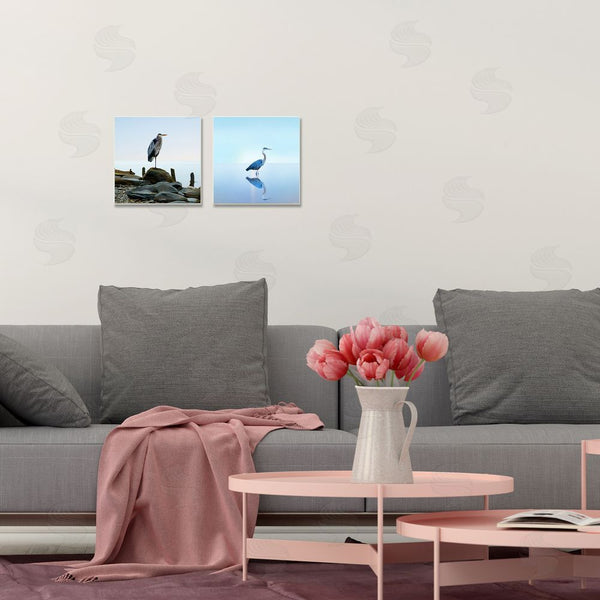 Stupell Industries James McLoughlin | Beach Heron Ocean Animal Photographs Wall Art