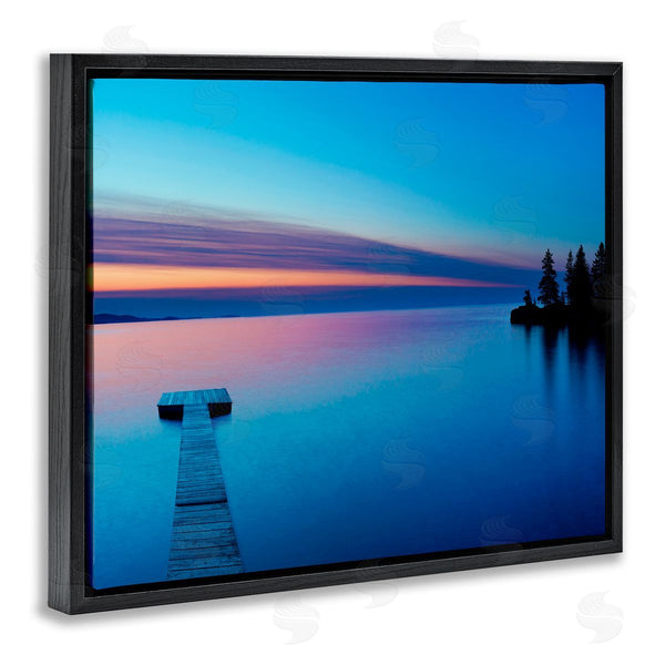 Stupell Industries James McLoughlin | Lake Shore Dock Photograph