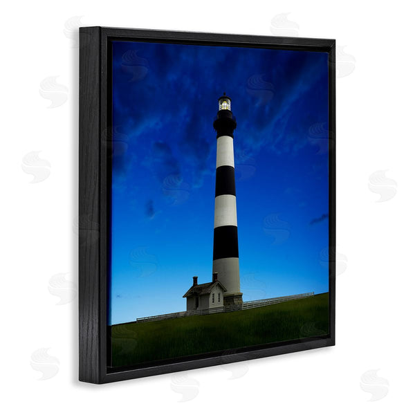 Stupell Industries James McLoughlin | Lighthouse Blue Sky Farm