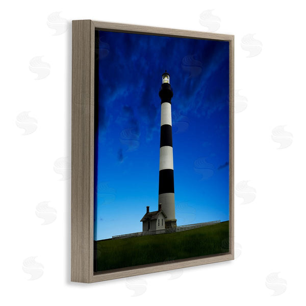 Stupell Industries James McLoughlin | Lighthouse Blue Sky Farm