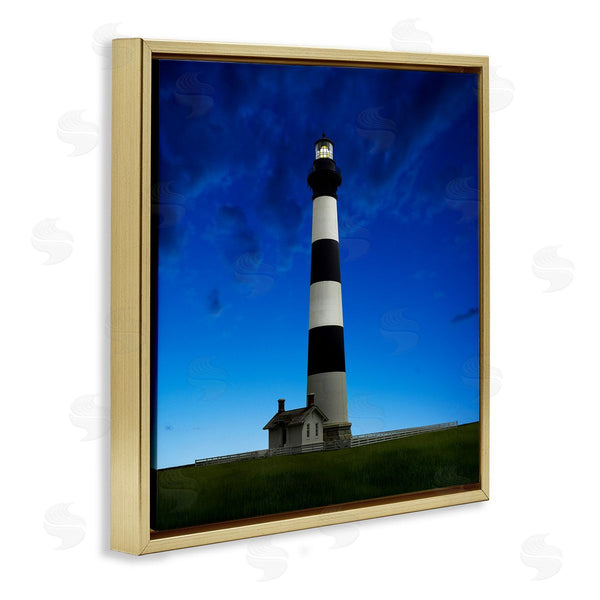 Stupell Industries James McLoughlin | Lighthouse Blue Sky Farm