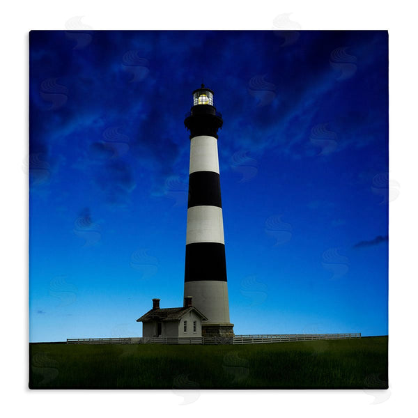 stupell industries James McLoughlin | Lighthouse Blue Sky Farm