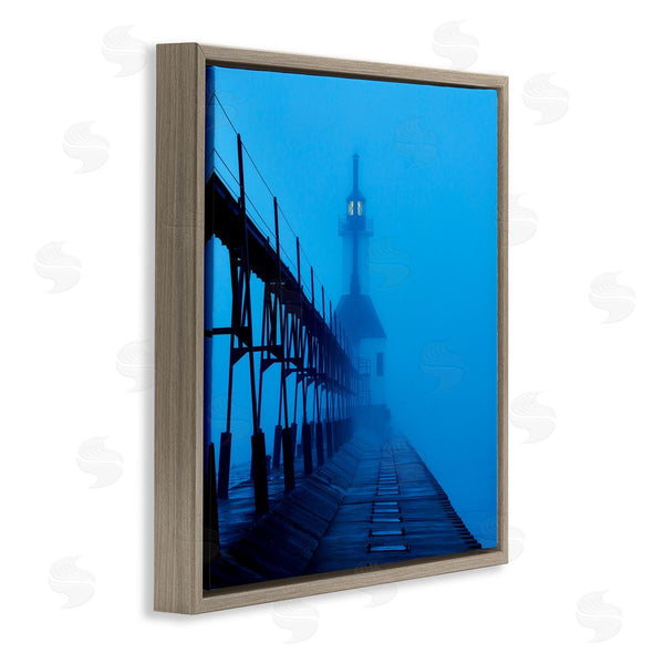 Stupell Industries James McLoughlin | Lighthouse In The Fog