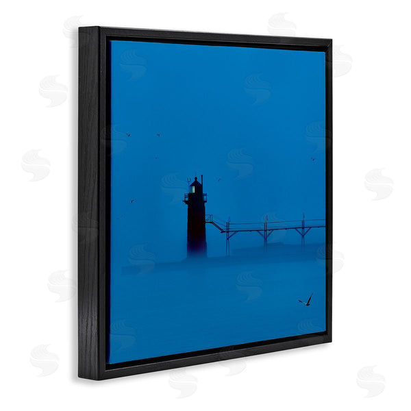 Stupell Industries James McLoughlin | Lighthouse Silhouette Photograph