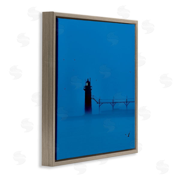 Stupell Industries James McLoughlin | Lighthouse Silhouette Photograph