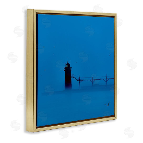 Stupell Industries James McLoughlin | Lighthouse Silhouette Photograph