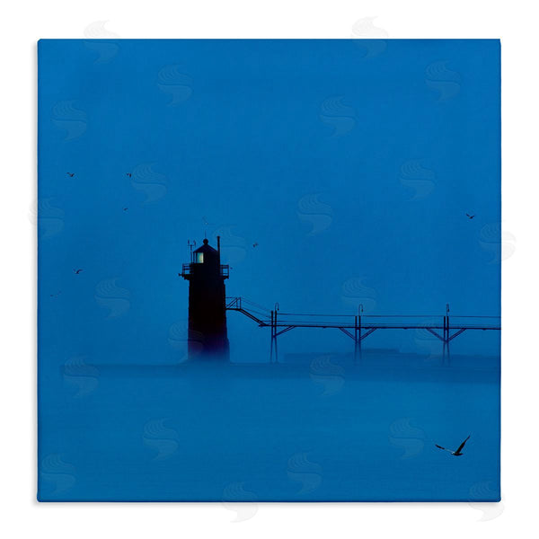 stupell industries James McLoughlin | Lighthouse Silhouette Photograph