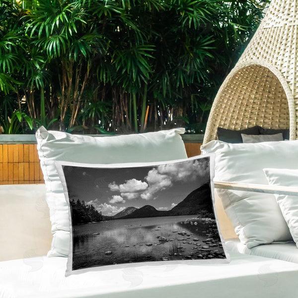 Stupell Industries James Rodewald | Cloudy Mountain In The Distance Printed Throw Pillow