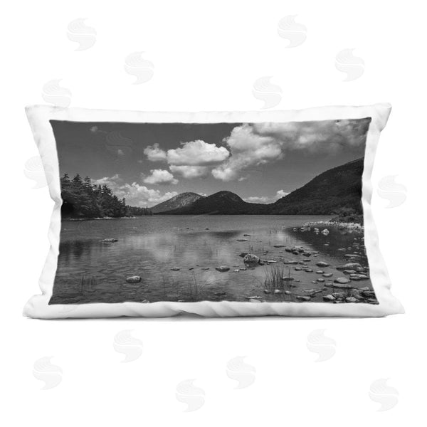 stupell industries James Rodewald | Cloudy Mountain In The Distance Printed Throw Pillow