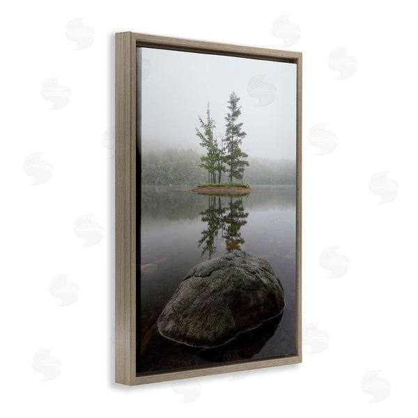 Stupell Industries James Rodewald | Duo Trees Lake Reflection Wall Art