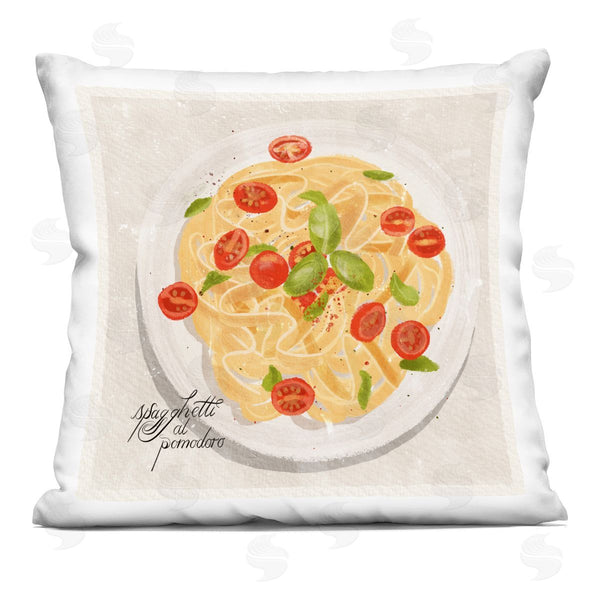 stupell industries James Rodewald | Italian Spaghetti Meal Printed Throw Pillow