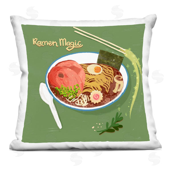 stupell industries James Rodewald | Ramen Magic International Meal Printed Throw Pillow