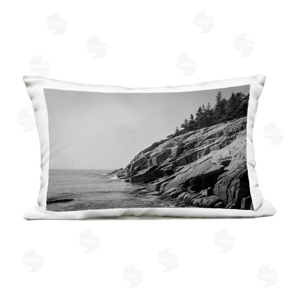 Stupell Industries James Rodewald | Steep Ocean Cliff Side Printed Throw Pillow