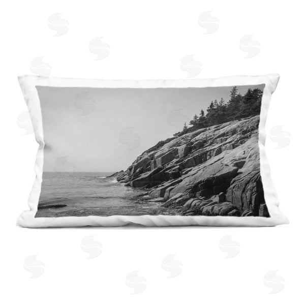 stupell industries James Rodewald | Steep Ocean Cliff Side Printed Throw Pillow