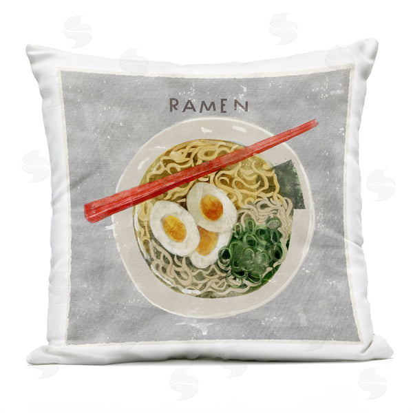 Stupell Industries James Rodewald | Tasty Bowl Of Ramen Printed Throw Pillow