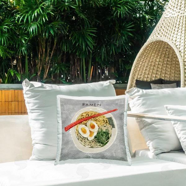 Stupell Industries James Rodewald | Tasty Bowl Of Ramen Printed Throw Pillow