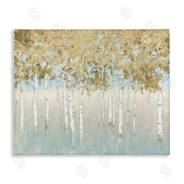 stupell industries James Wiens | Abstract Gold Tree Landscape