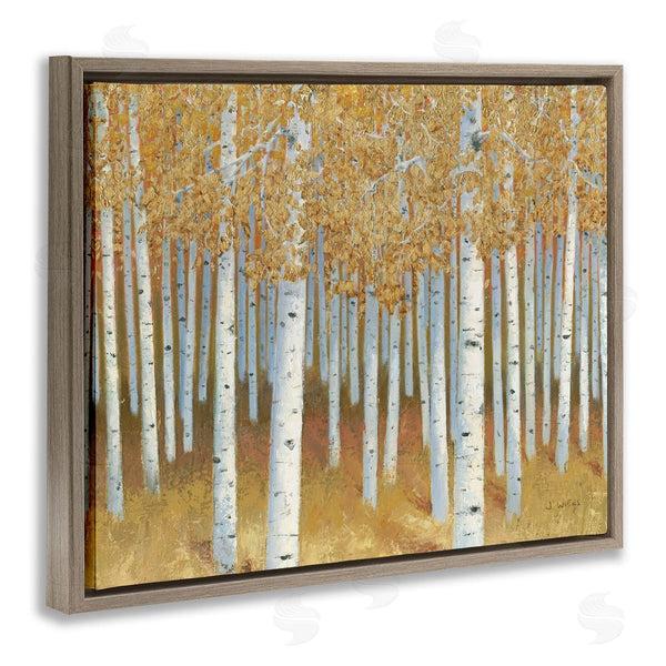 Stupell Industries James Wiens | Autumn Leaves Birch Tree Landscape Wall Art