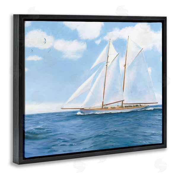 Stupell Industries James Wiens | Blue Nautical Sailboat Wall Art