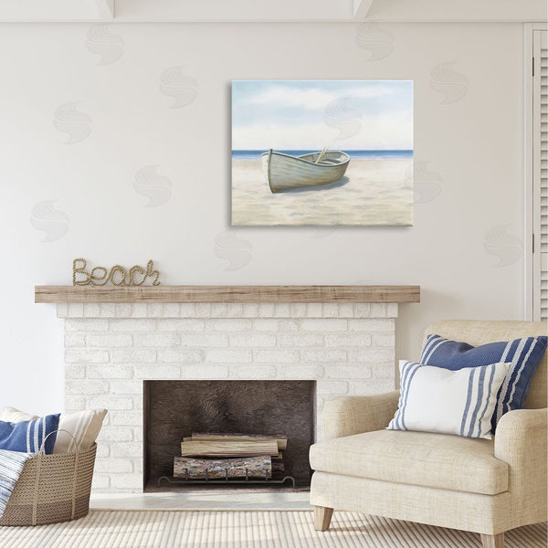Stupell Industries James Wiens | Boat On Coast Painting Wall Art